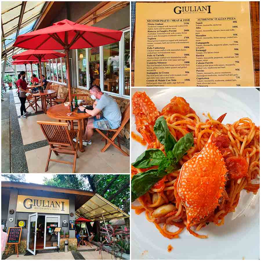 Taman Budaya Giuliani Sentul Bogor Italian restaurant