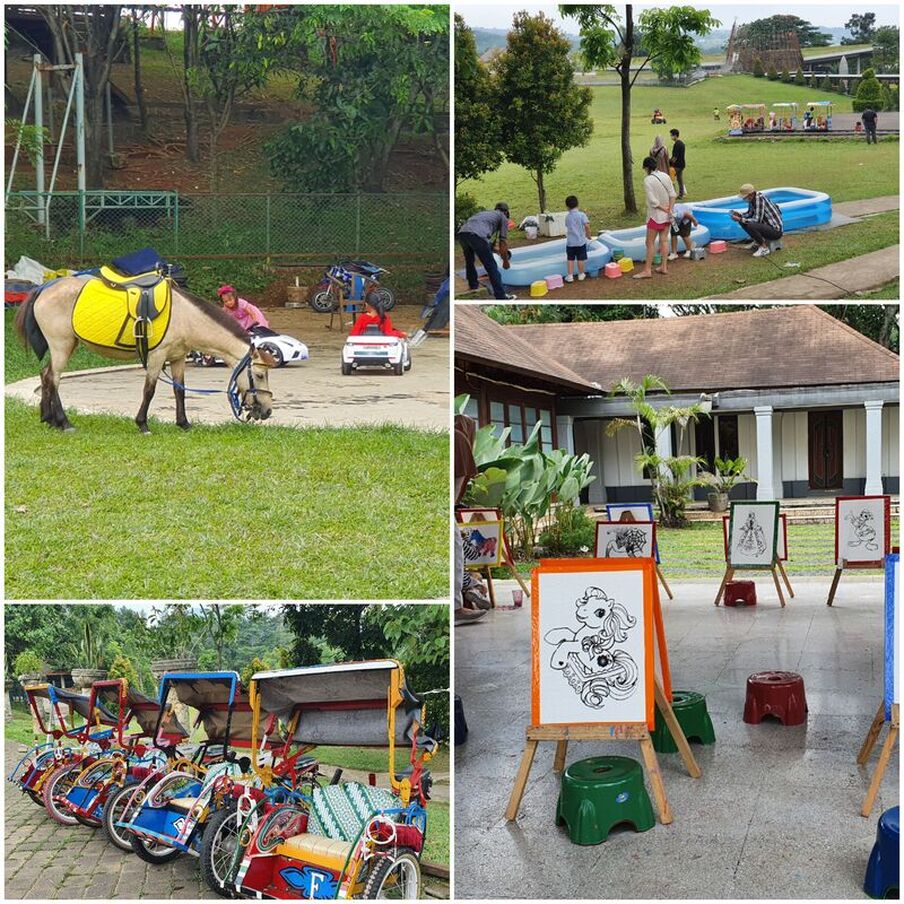 Taman Budaya Sentul Bogor ponyy family children activity